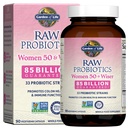 Garden of Life Raw Probiotics Women 50 & Wiser - 85 Billion Live Cultures - Probiotic Supplement with Bulgarian Yogurt & Eastern Europe Wild Kefir Culture - 90 Vegetarian Capsules