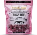 Vocal Eze Manuka Honey Strawberry UMF 10+ (MGO 265+) Menthol Cough Drops (120) | Lozenges for Sore, Hoarse, Fatigue, Dryness of Throat | Voice Support, All Natural and Organic Ingredients