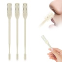 Nasal Hair Cutter, 2026 Upgraded 2 in 1 Nasal Hair Trimmer for Women Men, Manual 360° Rotating Nose Hair Remover Tool with Ear Digger Travel Essentials (Beige, 3 Pcs)
