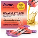 BeMe Protect | Liquid TENDOFORTE Collagen for Tendons & Ligaments | 5g Clinical Dose | 15 Sachets | Injury Resilience & Recovery
