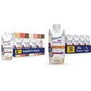 Ensure Max Protein Nutrition Shakes, Variety Pack, With 30g of Protein, 1g of Sugar & Max Protein Nutrition Shake Liquid, with 30g of Protein, 1g of Sugar, High Protein Shake