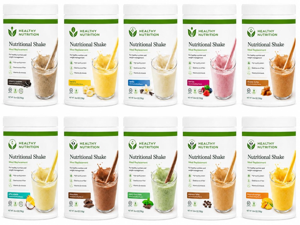 Healthy Burner Combo Duo - Meal Shake and Burner Pro-lesa 30 days Random Flavors to be selected upon availability