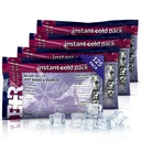 Ever Ready First Aid Disposable Cold Compress Therapy Instant Ice Pack for Injuries 4.5" x 7" - 125 Pack