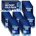 30 Pack Instant Ice Packs, 4"x6" Ice Packs for Injuries Disposable