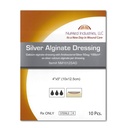 Silver Alginate Dressing 4x5 10/Box
