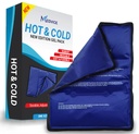 Medvice Reusable Hot and Cold Ice Packs for Injuries - Large (No Straps) | Flexible Therapy Pack for Hip, Shoulder, Knee & Back Pain, Swelling, Bruises & Recovery - Gel Pack Only - 11.5” x 14.25”