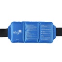 BODYPROX Pain Relief Ice Pack with Strap for Hot & Cold Therapy, Microwave Heat Pad for Back Shoulder, Neck, Waist, Calves and Hip
