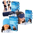 IceBeanie Cold Therapy Bundle with Cap, Eye Mask & Large Ice Sleeve