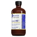 Premier Research Labs Liver-ND - Liver Cleanse, Milk Thistle Extract, Milk Thistle Liquid Drops, Tincture Supplement Fermented with Probiotics, with Antioxidants, Turmeric, 8 Fl Oz Bottle