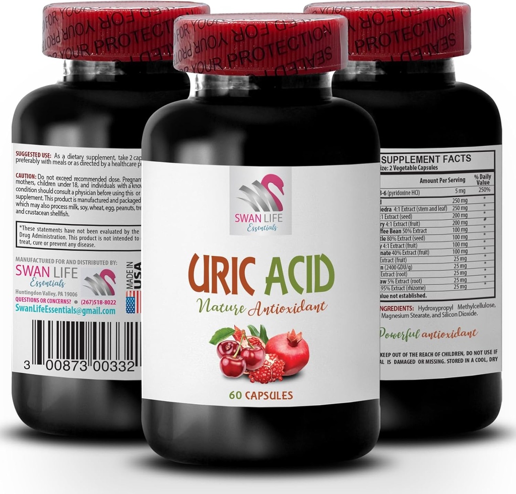 reduce uric acid quickly - URIC ACID - reduce uric acid naturally, reduce uric acid, foods to reduce uric acid, how to lower uric acid, how to reduce uric acid, uric acid crystals joints 1Bot 60Caps