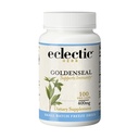 Eclectic Herb - Goldenseal Capsules | Supports Immunity, Healthy Sinuses + Mucous Membrane Health | Herbal Supplement | Vegan, Non-GMO, Gluten Free, Freeze-Dried (100 CT | 400 mg)