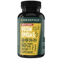 Fresh field Vegan Omega 3 DHA Supplement Better Than Fish Algal Oil for Joint and Eye Health, Immune System Support and A Proven Brain Boost