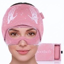 Migraine Relief Cap with Slide-Up Eye Mask - Patent Pending - Headache Relief Hat for Hangover, Stress, Tension - Buttery Soft, Made for Bad Days