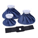 elitehood Reusable Ice Bags for Injuries, Refillable Ice Pack Hot Water Bag