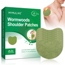MYMULIKE 36 Count Shoulder Patches, Maximum Strength Warming Herbal Plaster, Wormwood Extract Sticker 8 Hours Lasting Reduction Joint Discomfort for Shoulder, Knee, Back, Neck