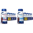 Ensure Plus Nutrition Shake, 24 Count, With 16 Grams of Protein, Meal Replacement Shakes, 8 Fl Oz & Original Dark Chocolate Nutrition Shake | Meal Replacement Shake | 24 Pack