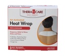 Thera|Care Air-Activated Heat Wrap | Neck, Wrist, Shoulder | 3-Treatments |Deep, Penetrating Pain Relief