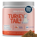 Fifth & Fido Turkey Tail Mushroom for Dogs – Lipoma Treatment for Dogs - Mushroom Supplement with Immune Support for Lipoma, Lumps & Bumps – Premium Pet Vitamins and Supplements Made in USA, 200 Serv.