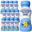 Protein Plan Vanilla Nutrition High Protein Shake 9g Protein - 12 Pack Bottles