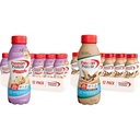 Premier Protein Shake, Cookie Dough & Café Latte, 30g Protein, 11.5 Fl Oz, 12 Pack Bundle