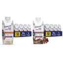 Ensure Max Protein Nutrition Shake with 30g Protein, 25 Vitamins & Minerals, New Creamy Peach & Cherry Cheesecake Flavors, Pack of 12
