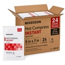 McKesson Instant Hot Packs, Instant Hot Compress, 5 x 7 in