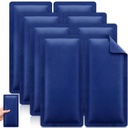 TrelaCo 8 Pack Reusable Ice Packs for Injuries, 9.5 x 4.5 inch Gel Hot and Cold Packs for Pain Relief, Flexible Compress for Back, Shoulders, Knees, Arms, Joint and Muscle Recovery