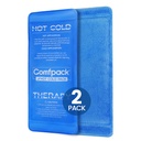 Comfpack Soft Ice Packs for Injuries Reusable, Double Side Hot Cold Therapy