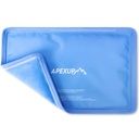 APEXUP Gel Ice Packs for Injuries Reusable, Flexible Double Sided Cold Packs for Injuries, Ice Pack for Knee, Shoulder, Back, Hip, Leg, Arm (Blue, 11.5"x7.5", 1PK)