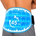 Comfytemp 45 Min Long Lasting Ice Pack for Back Pain Relief, Sciatica Ease
