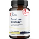 Designs for Health Carnitine Synergy - 400mg L-Carnitine (from Carnitine Tartrate) + 100mg Acetyl L-Carnitine Pills - Non-GMO + Vegetarian Supplement (120 Capsules)