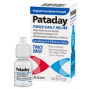 Pataday Twice Daily Allergy Itch Relief Eye Drops, 5 ml, Olopatadine 0.1% Antihistamine Drops for Itchy Eyes & Redness Relief, Targets Pollen, Ragweed, Grass & Pet Dander, Up to 8-Hour Relief